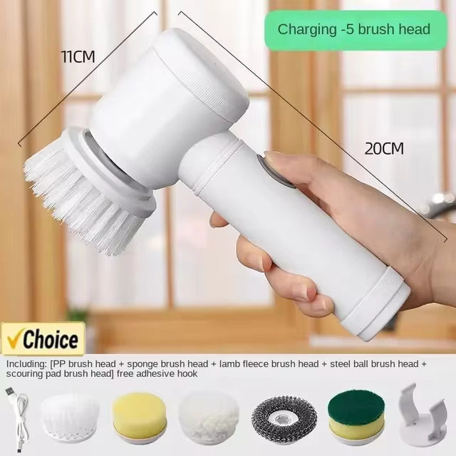 Electric Spin Scrubber – Powerful Bathroom & Kitchen Cleaning Tool