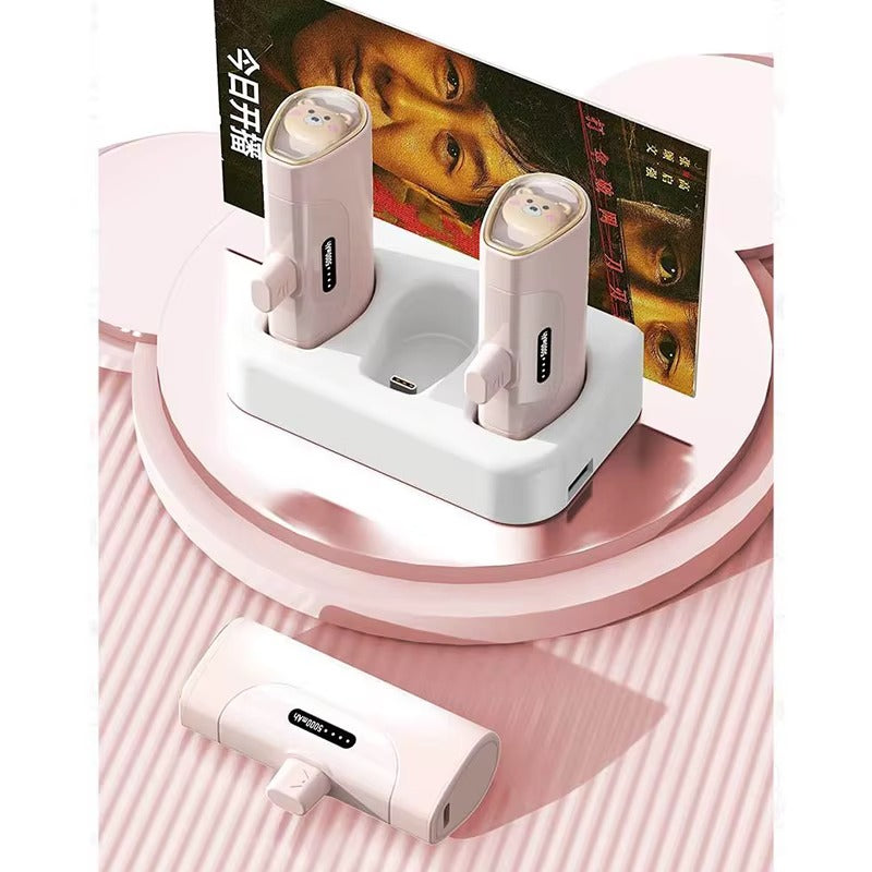 5000mAh Portable Power Bank – Compact, Fast Charging, Travel Essential