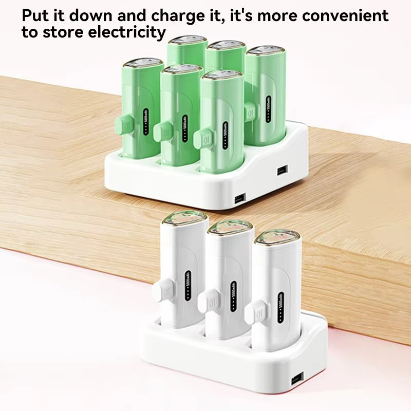 5000mAh Portable Power Bank – Compact, Fast Charging, Travel Essential