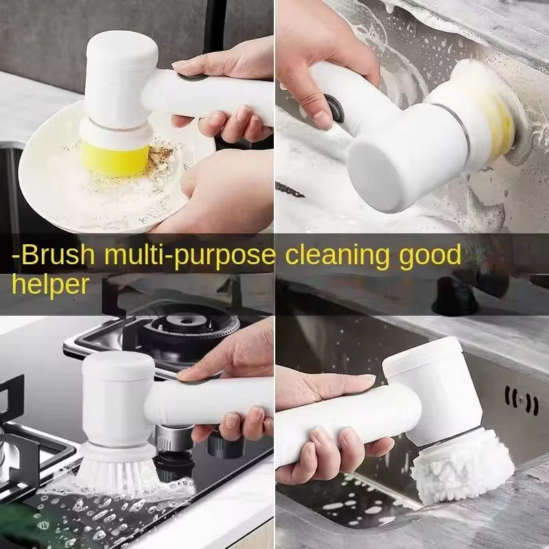 Electric Spin Scrubber – Powerful Bathroom & Kitchen Cleaning Tool