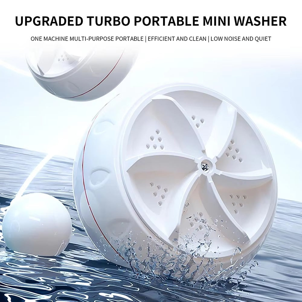 Turbo Washing Machine – Compact, Energy-Efficient Laundry Solution
