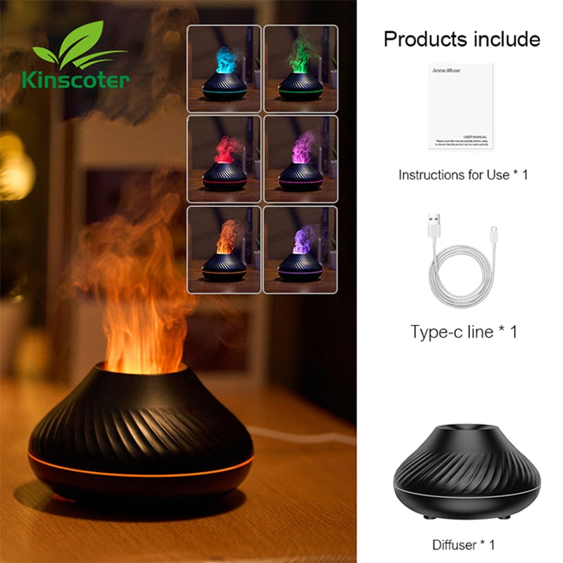 Volcano Essential Oil Blend for Relaxation and Invigoration