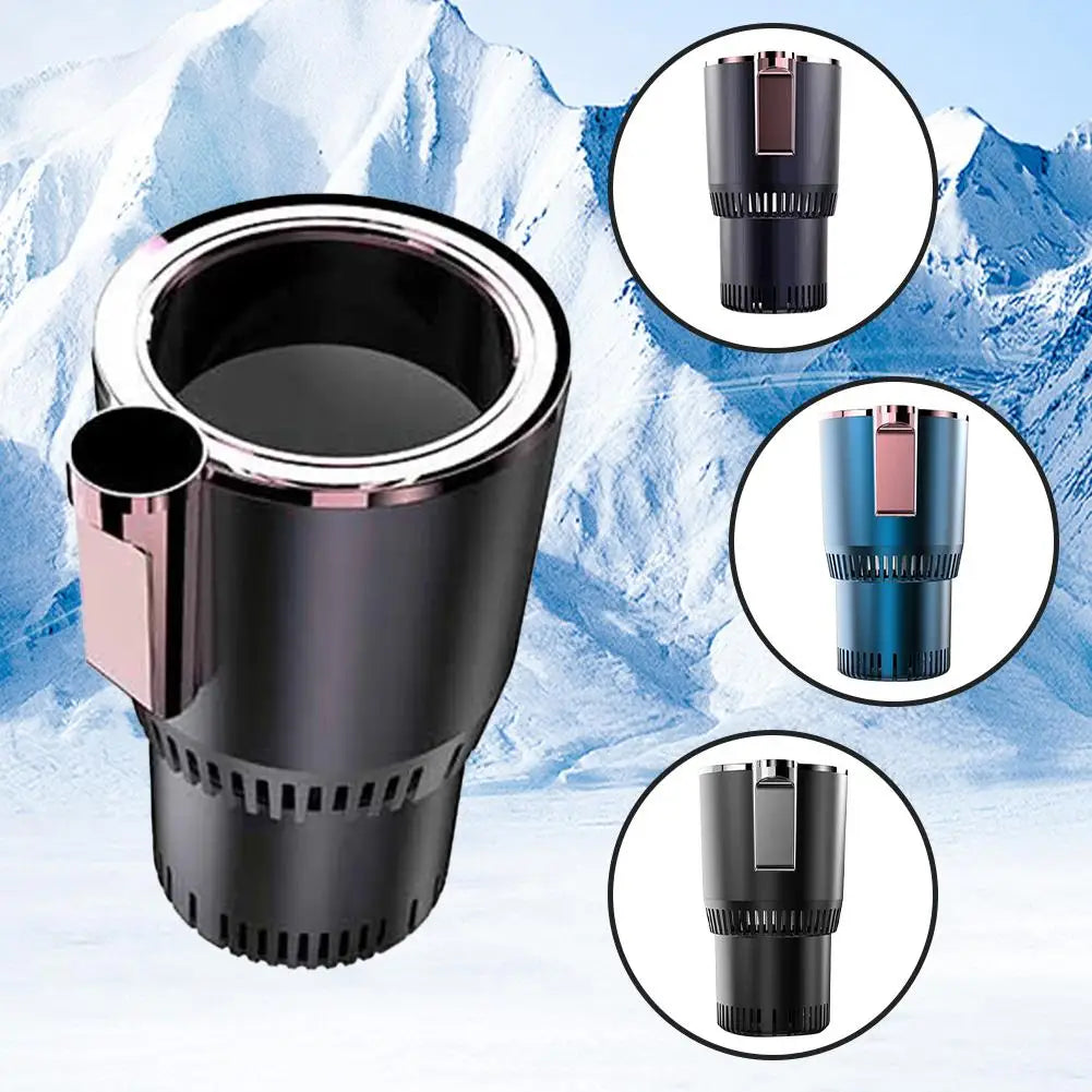 Smart Car Cup Holder with Adjustable Slots