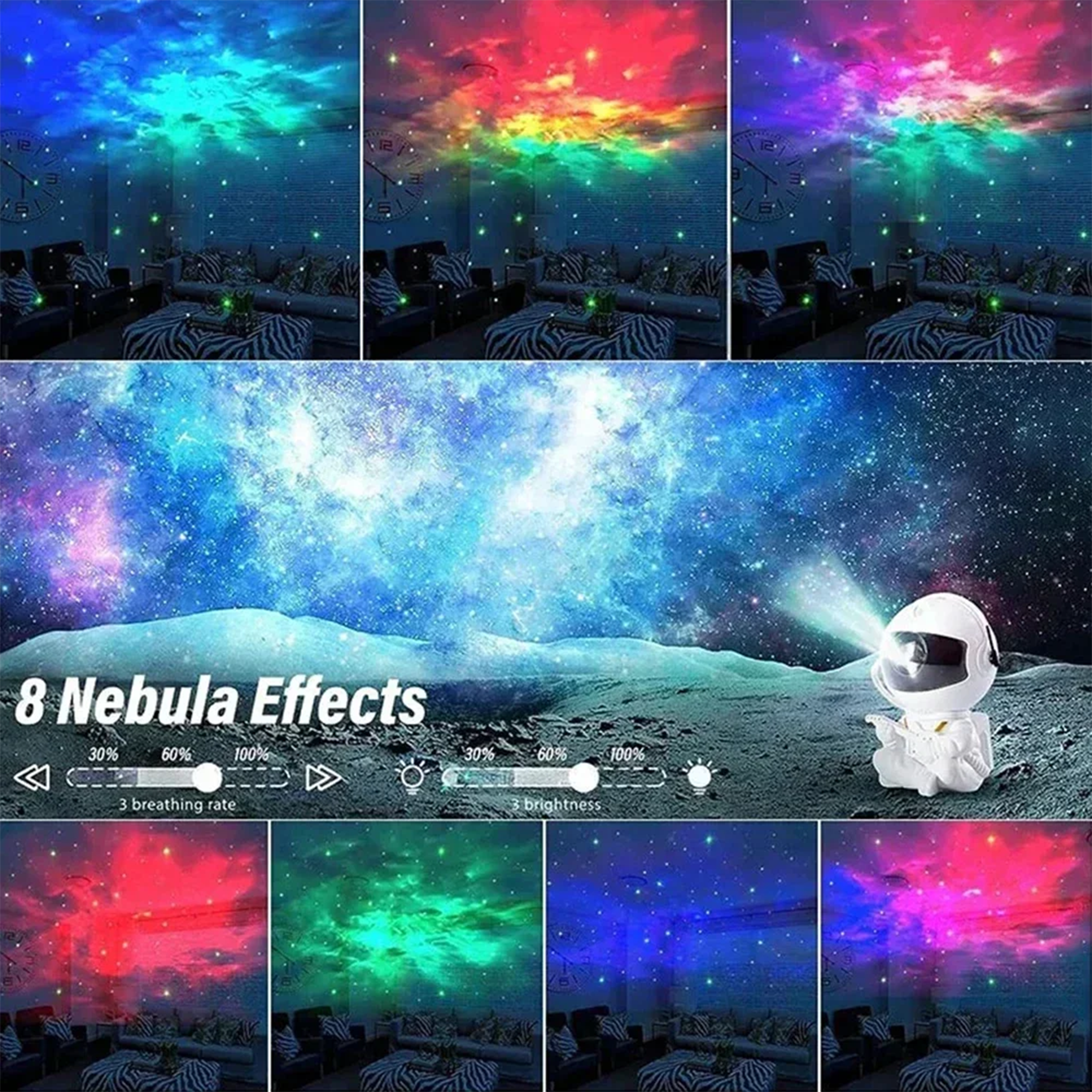 Galaxy Projector Night Light – Create Stunning Starry Skies at Home