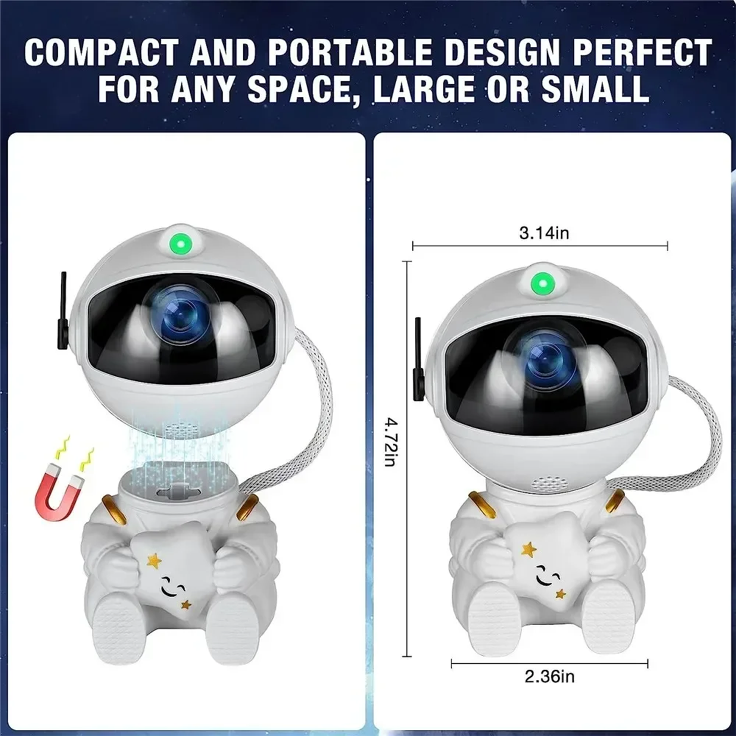 Galaxy Projector Night Light – Create Stunning Starry Skies at Home
