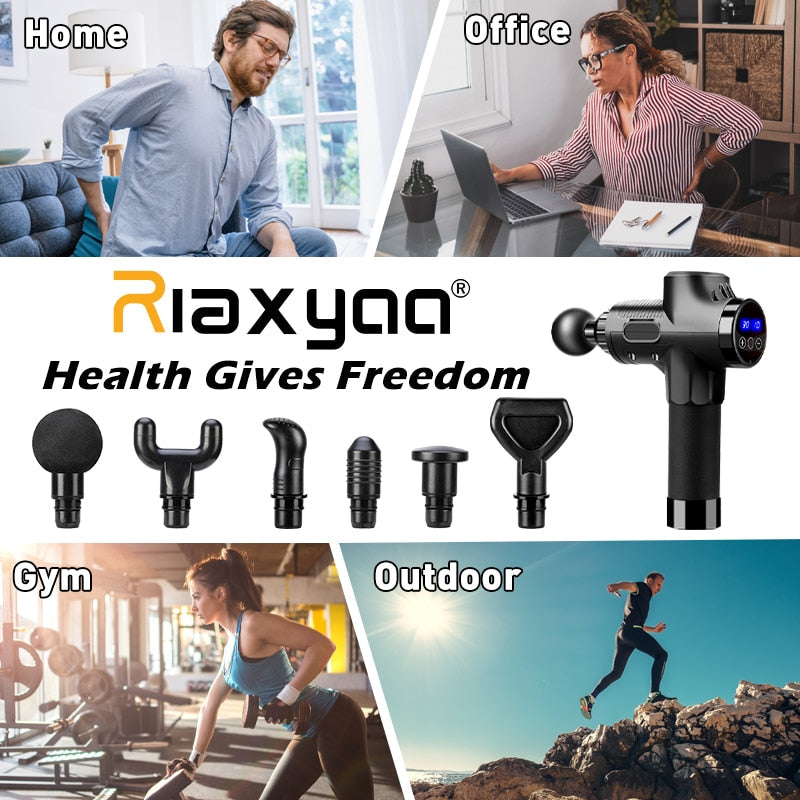 Deep Tissue Massage Gun for Muscle Pain Relief & Relaxation