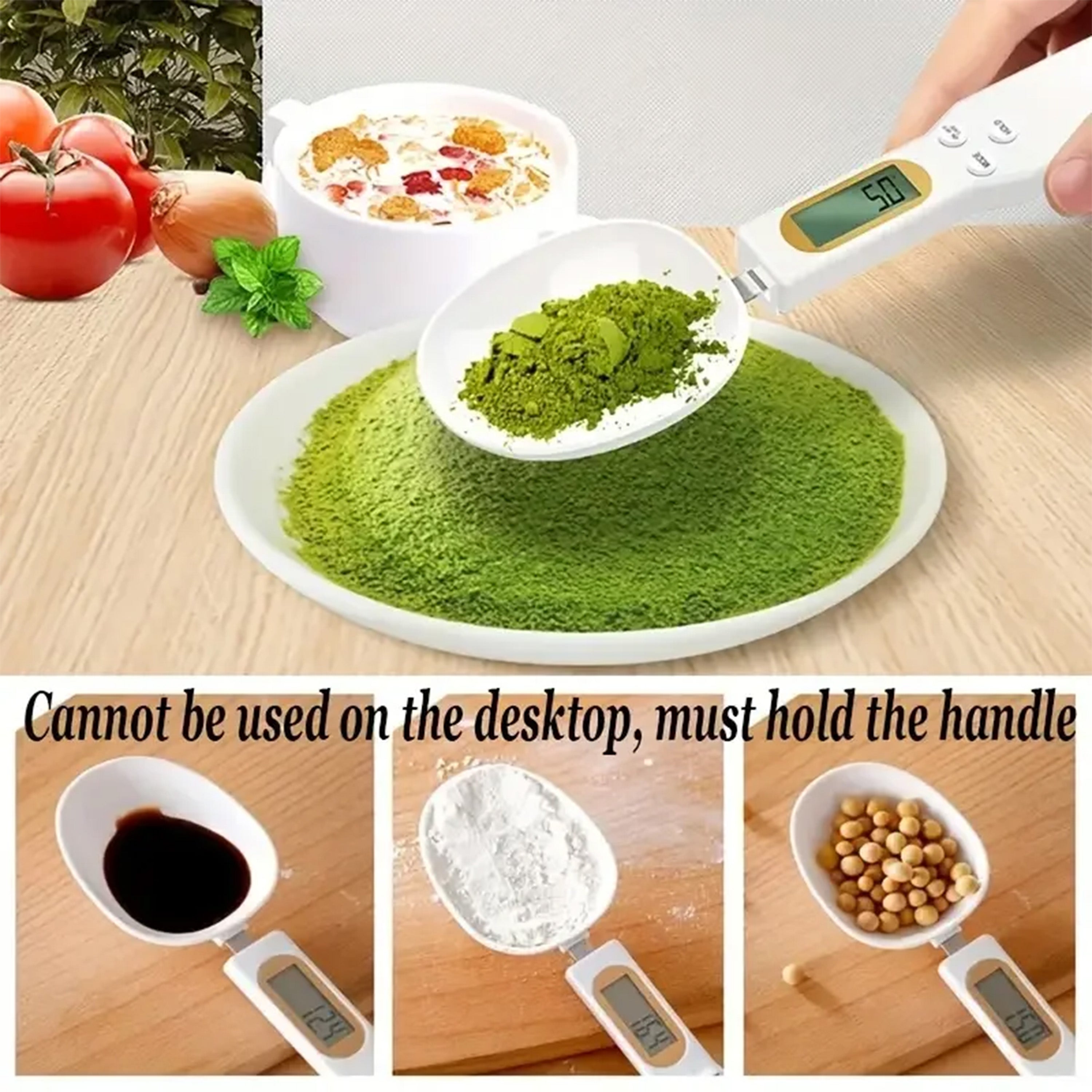 Digital Spoon Scale – Measure Ingredients with Precision