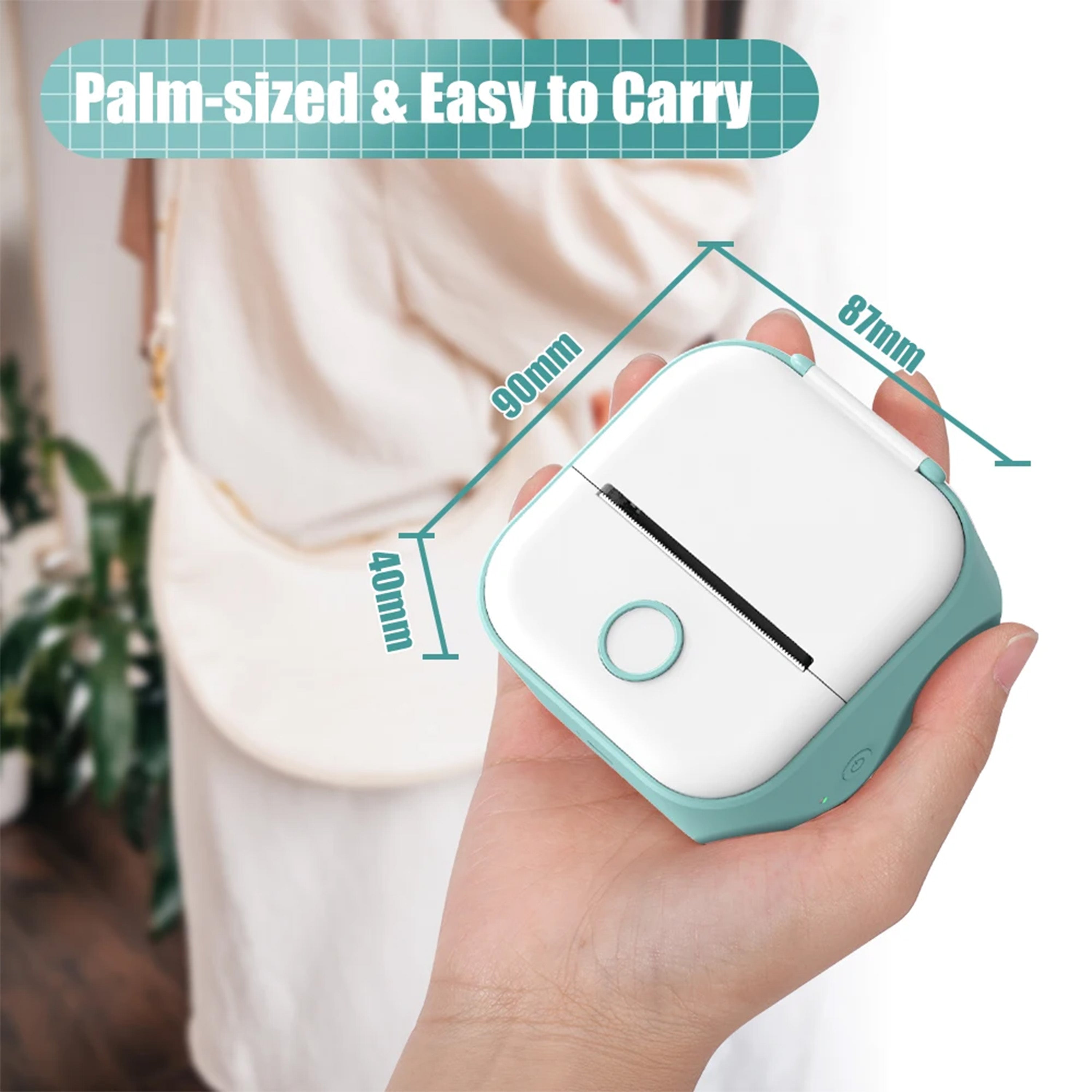 Portable Mini Printer – Compact Wireless Printer for Home & Travel