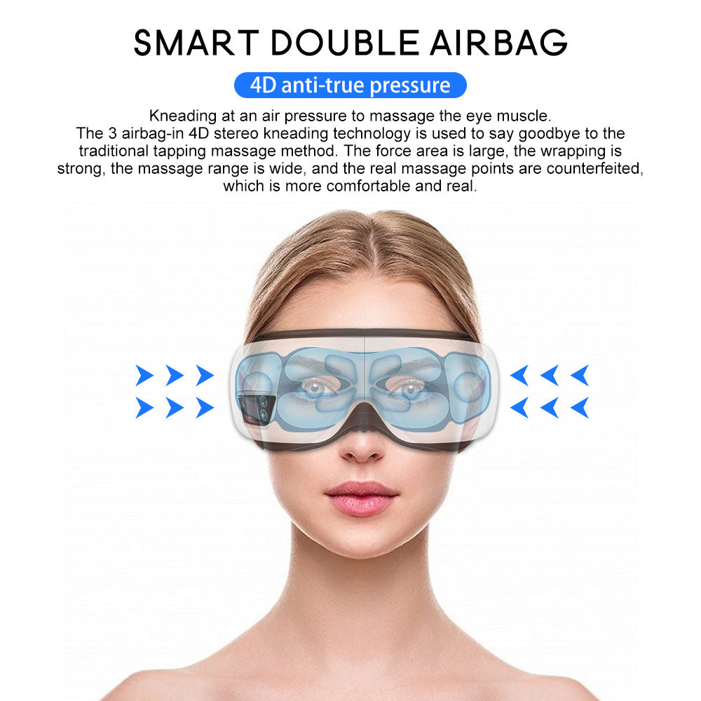 Portable Eye Massager for Relaxation and Stress Relief