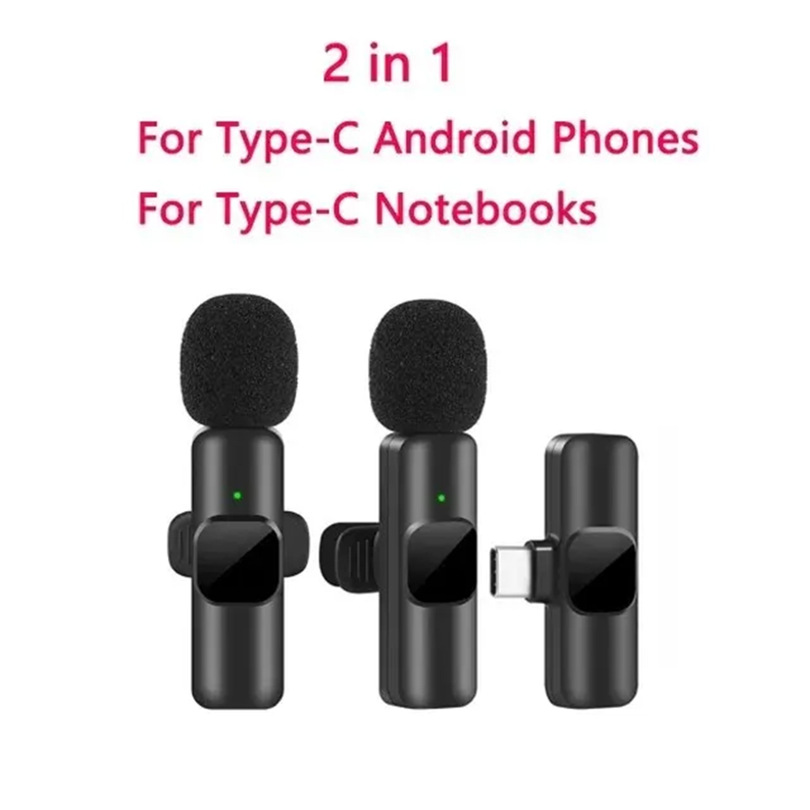Wireless Lavalier Microphone for Clear Audio Recording