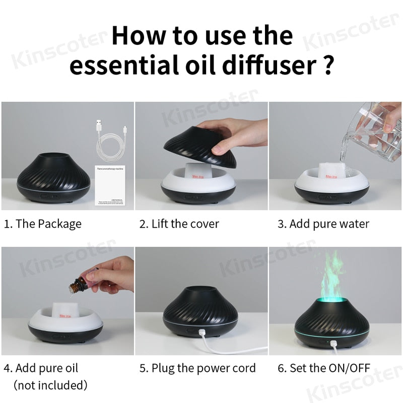 Volcano Essential Oil Blend for Relaxation and Invigoration