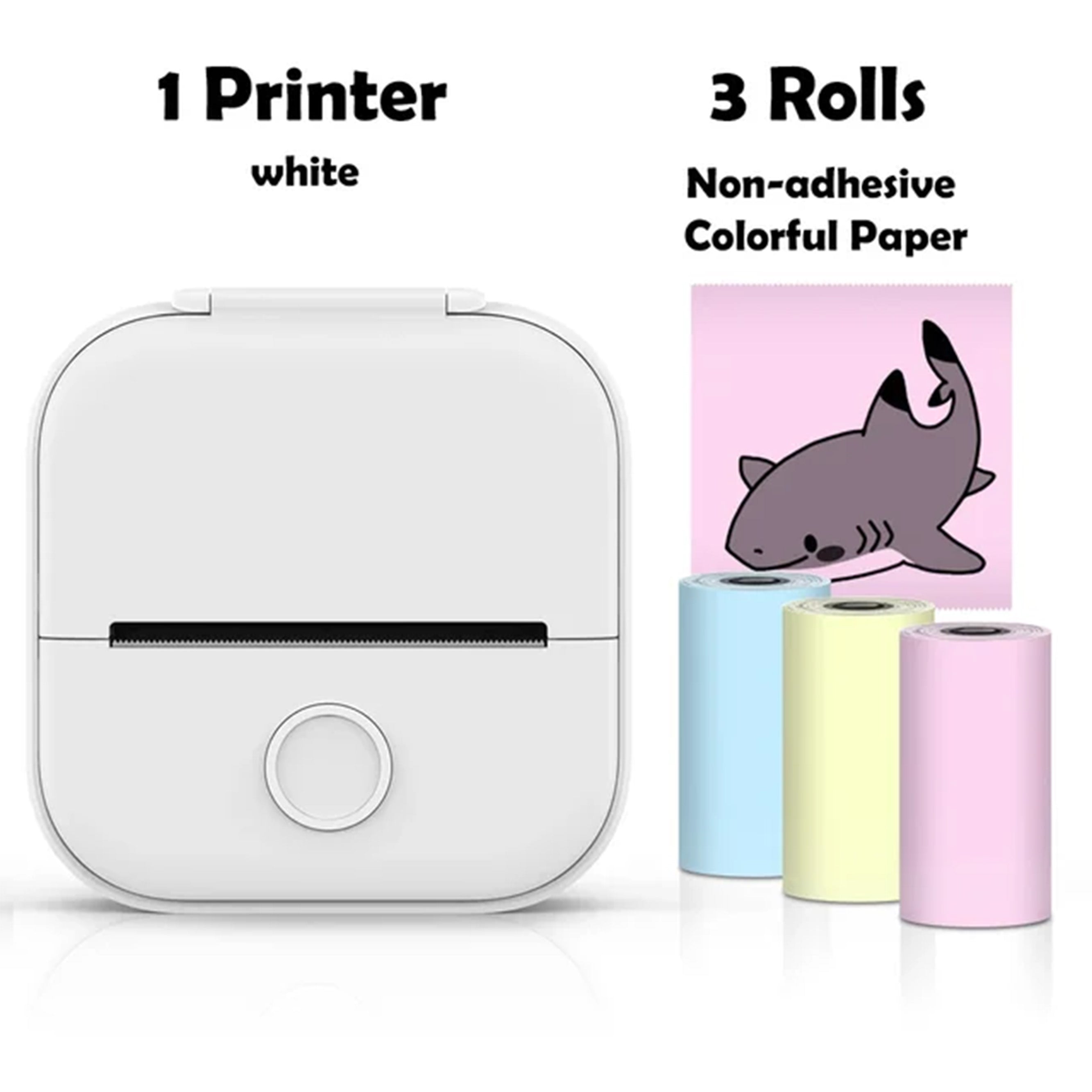 Portable Mini Printer – Compact Wireless Printer for Home & Travel
