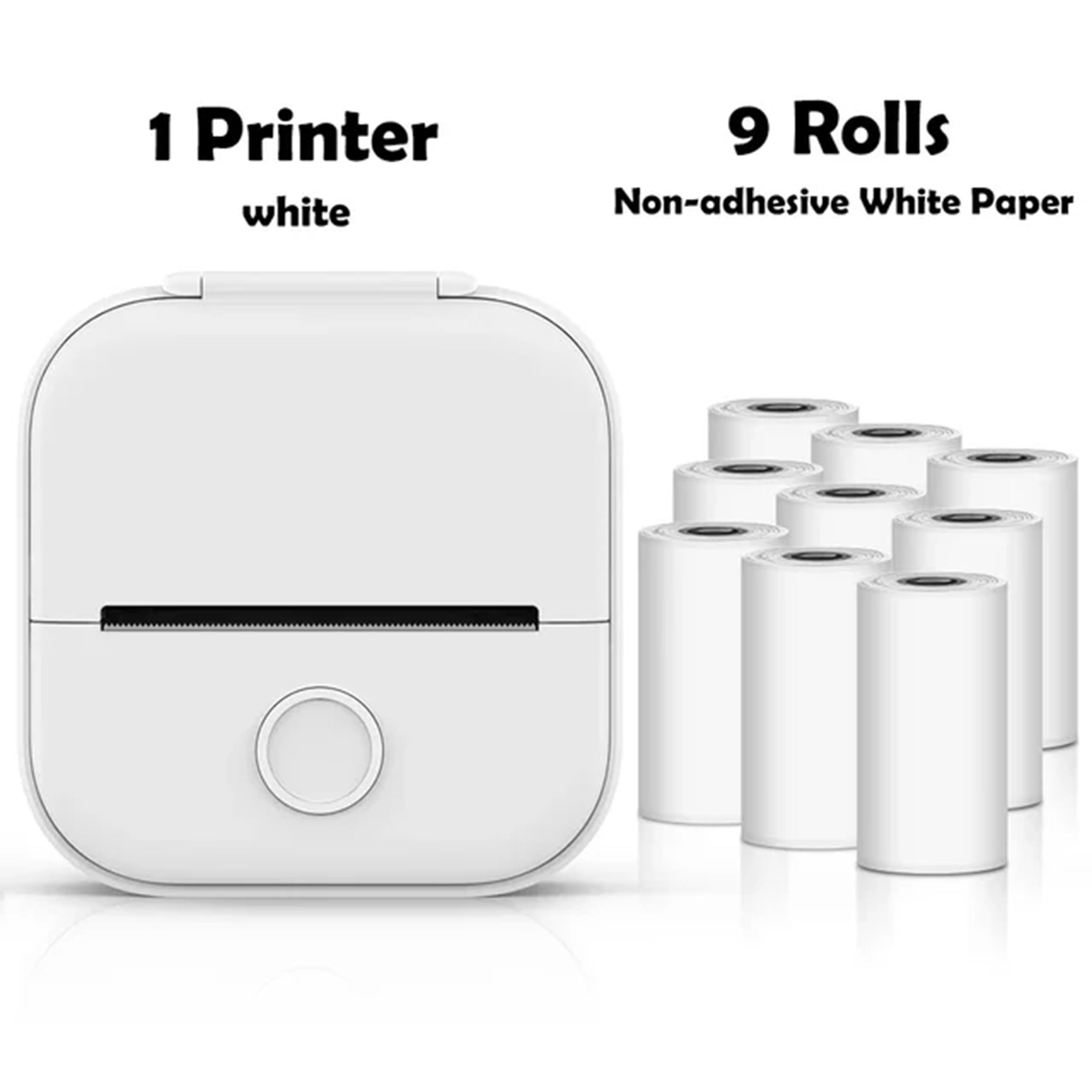 Portable Mini Printer – Compact Wireless Printer for Home & Travel