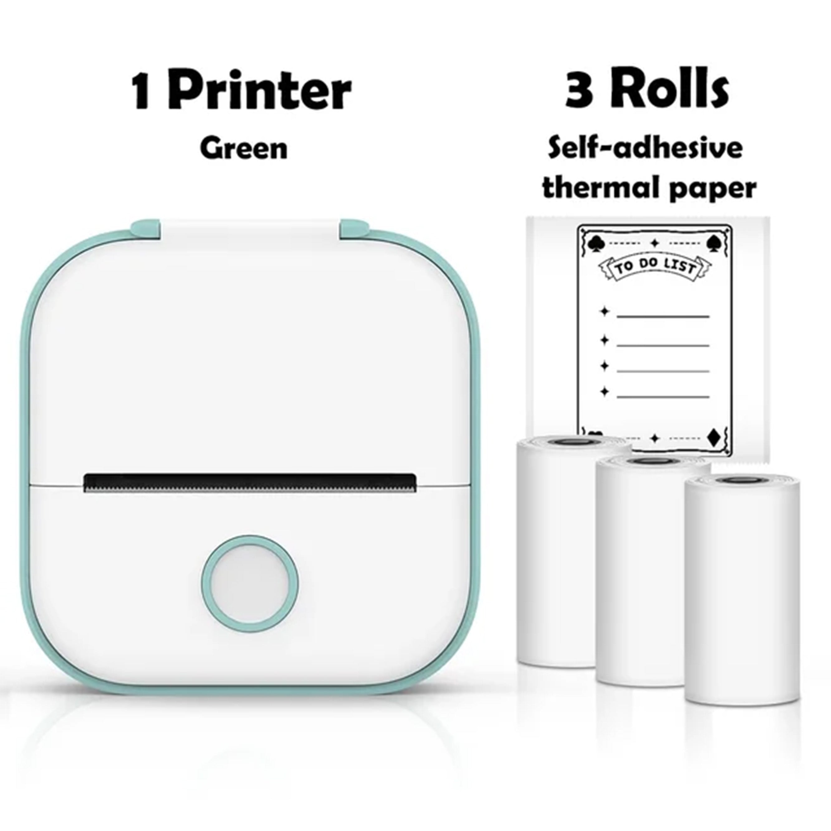 Portable Mini Printer – Compact Wireless Printer for Home & Travel
