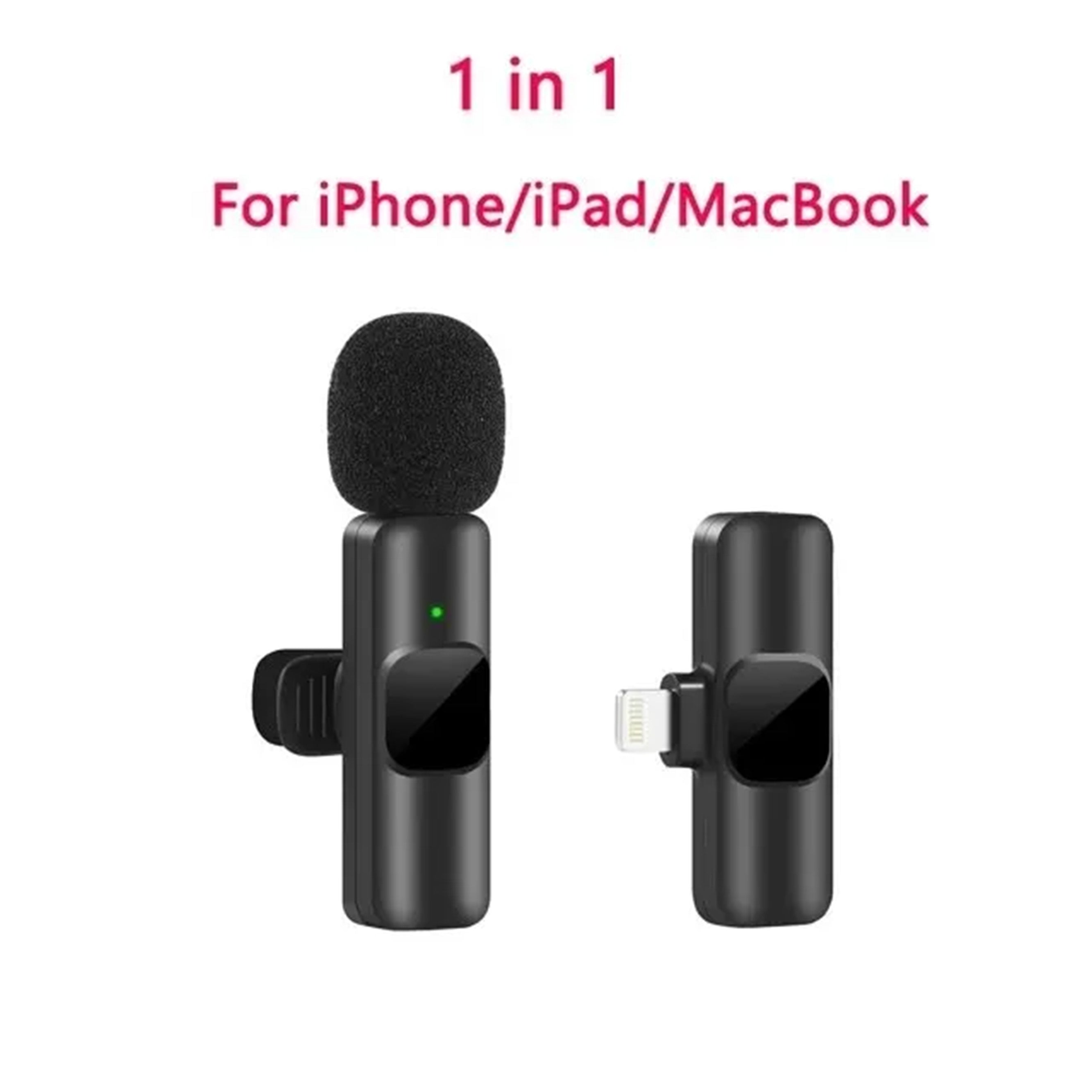 Wireless Lavalier Microphone for Clear Audio Recording