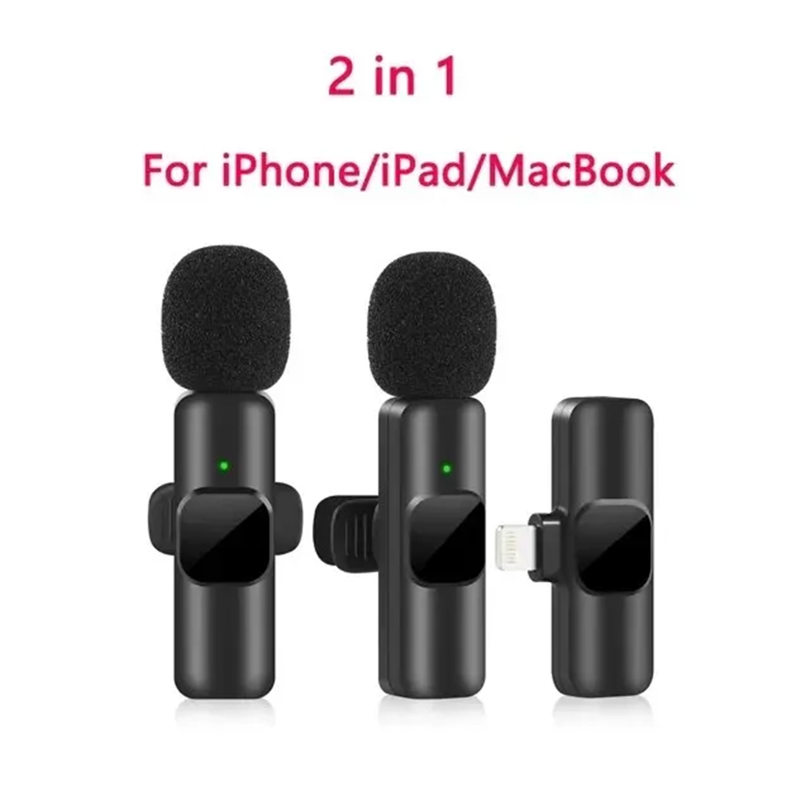 Wireless Lavalier Microphone for Clear Audio Recording