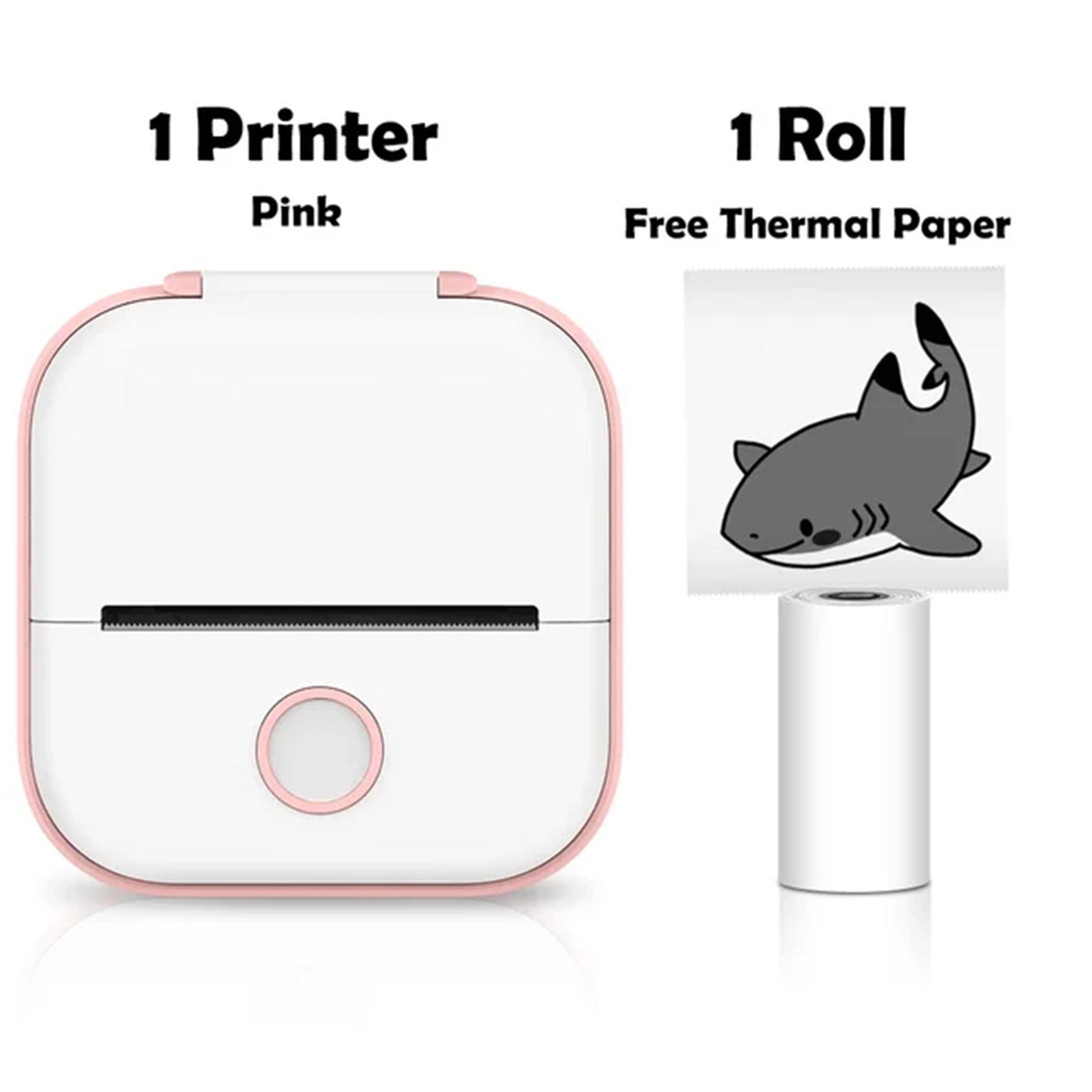 Portable Mini Printer – Compact Wireless Printer for Home & Travel