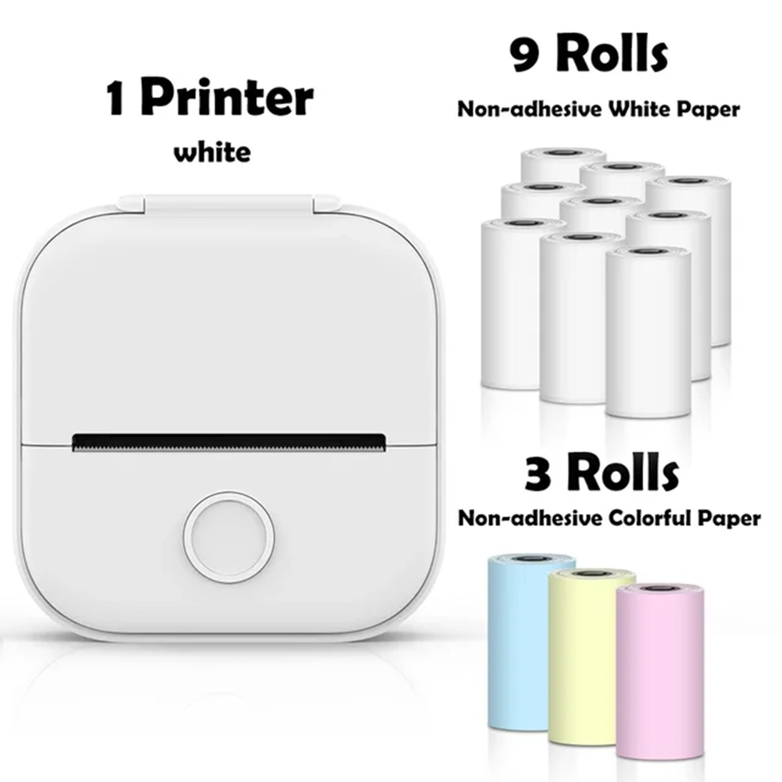Portable Mini Printer – Compact Wireless Printer for Home & Travel