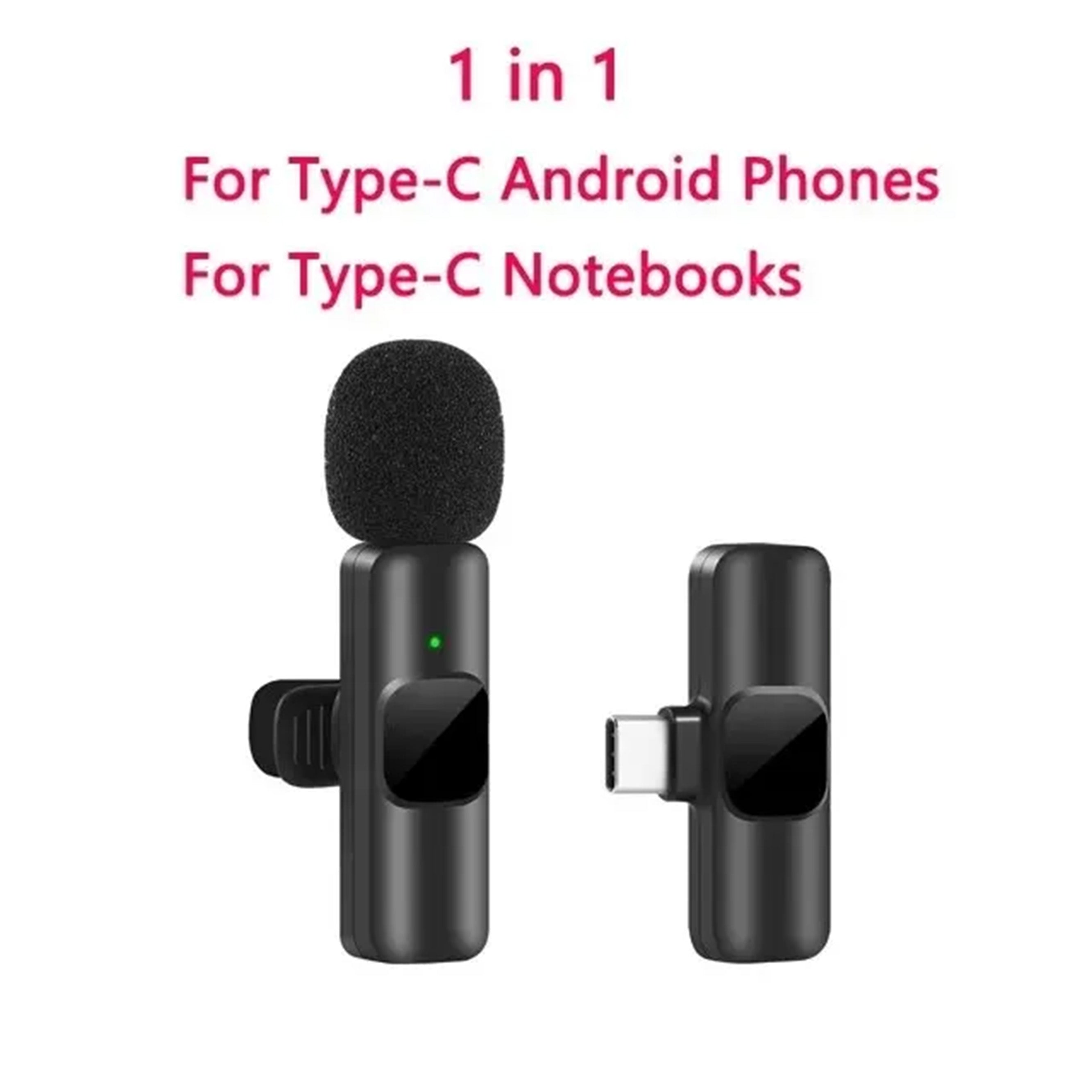 Wireless Lavalier Microphone for Clear Audio Recording