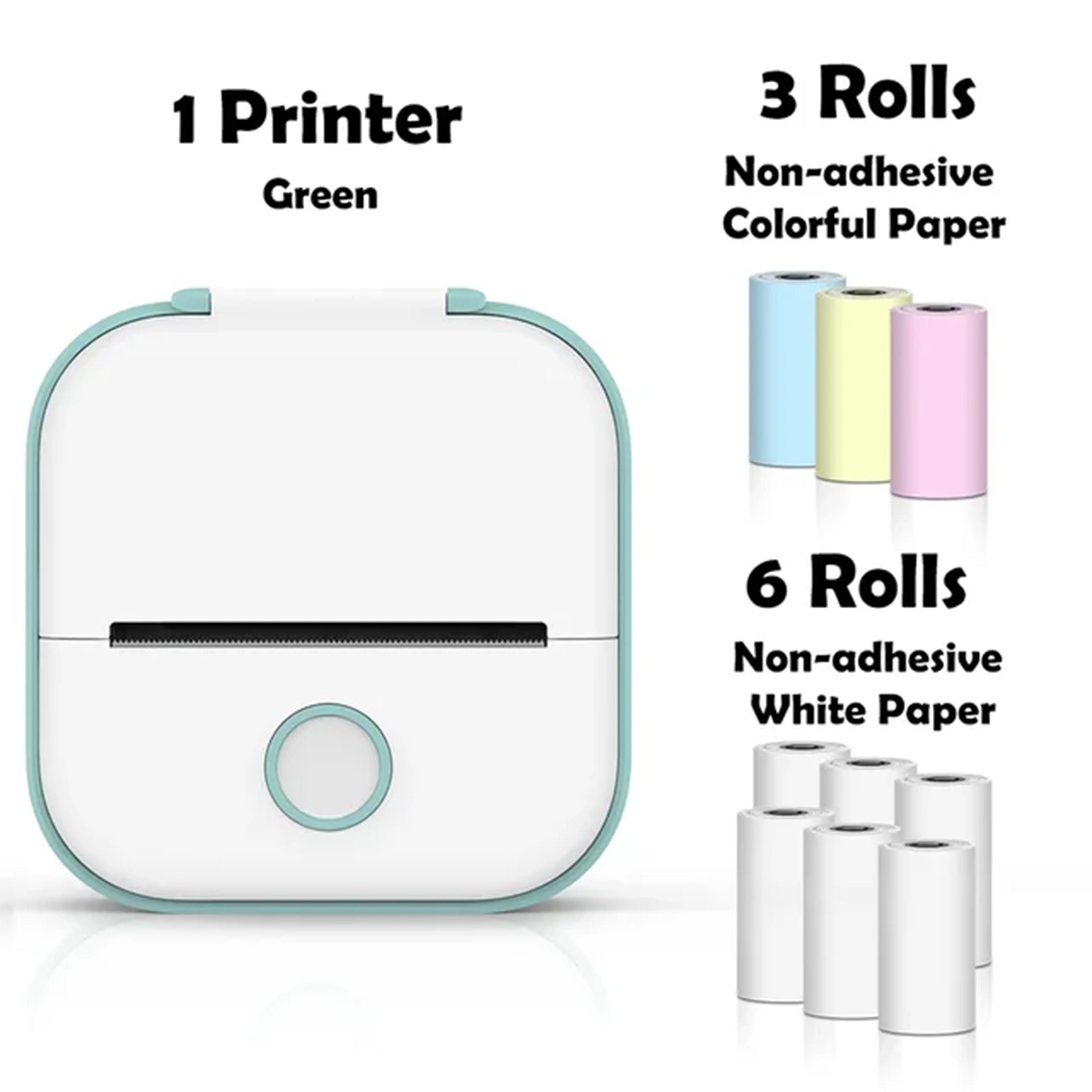 Portable Mini Printer – Compact Wireless Printer for Home & Travel