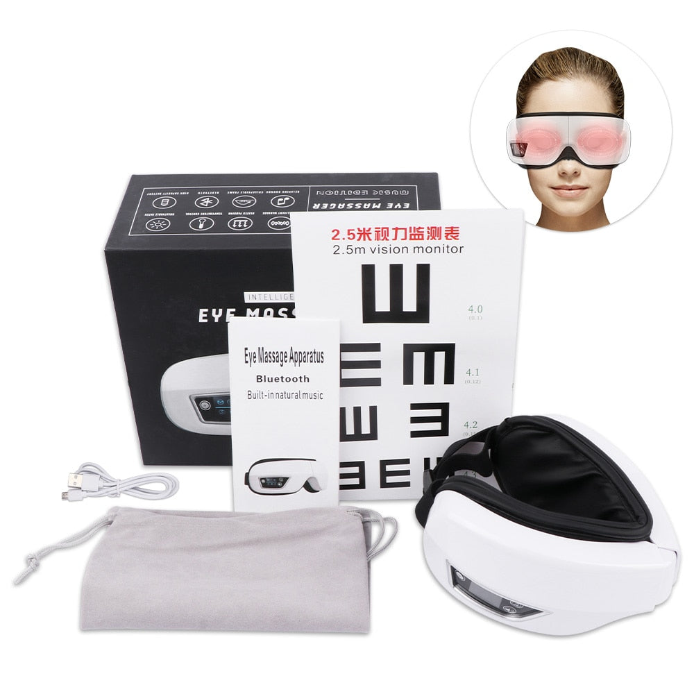 Portable Eye Massager for Relaxation and Stress Relief