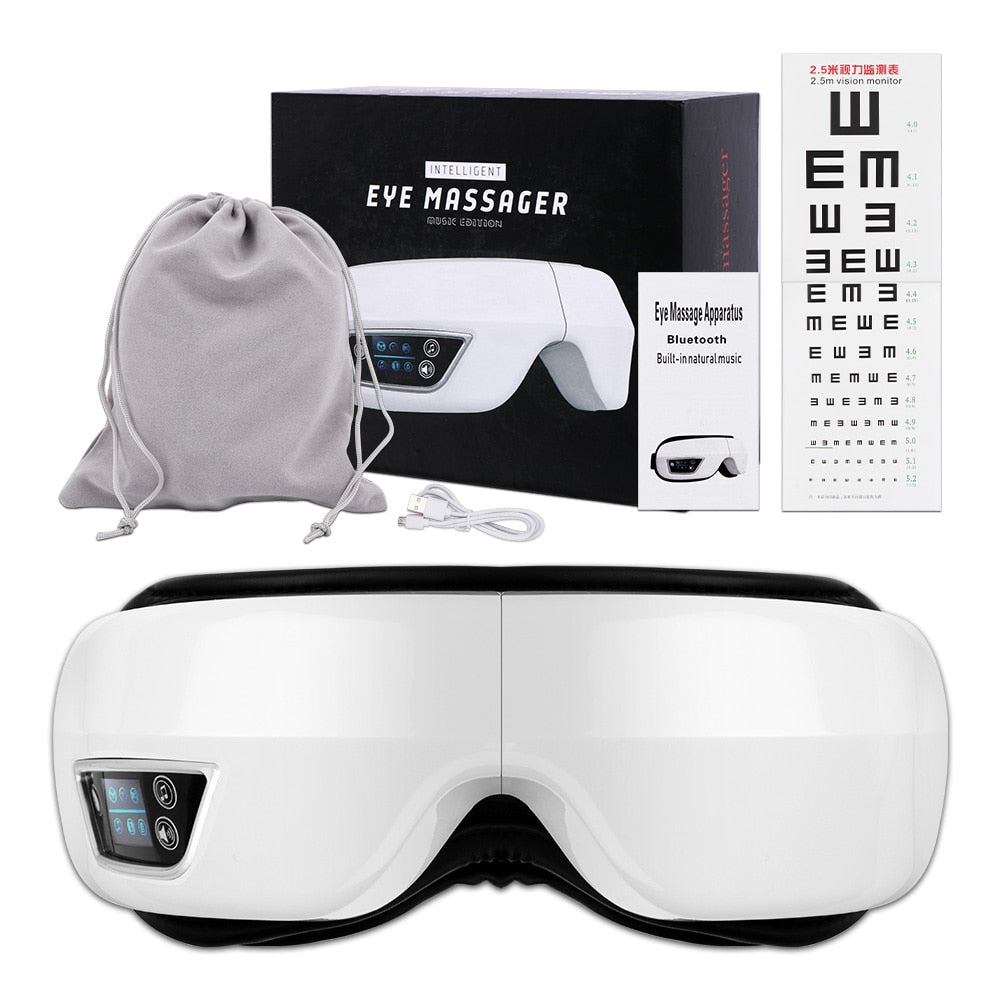 Portable Eye Massager for Relaxation and Stress Relief