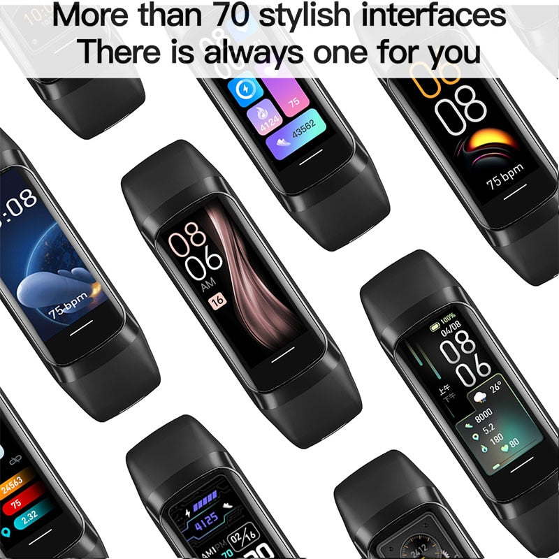 Smart Sports Band - Fitness Tracker & Health Monitoring Device