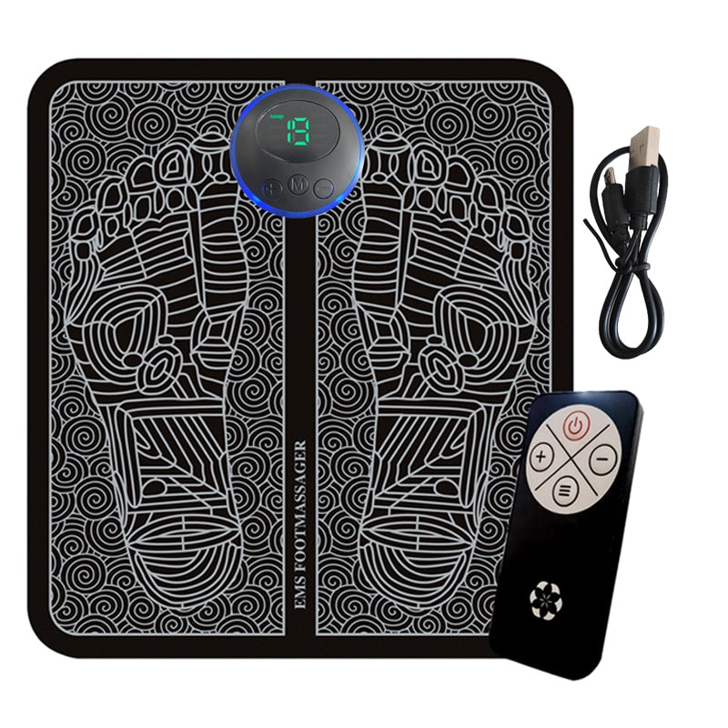 EMS Foot Massager for Pain Relief & Foot Circulation Booster