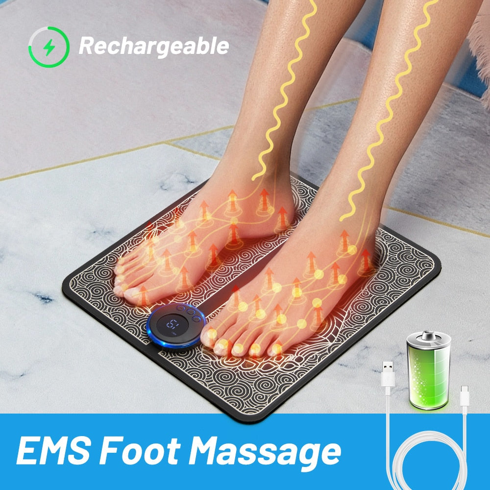 Portable Neck Massage Patch for Pain Relief and Relaxation