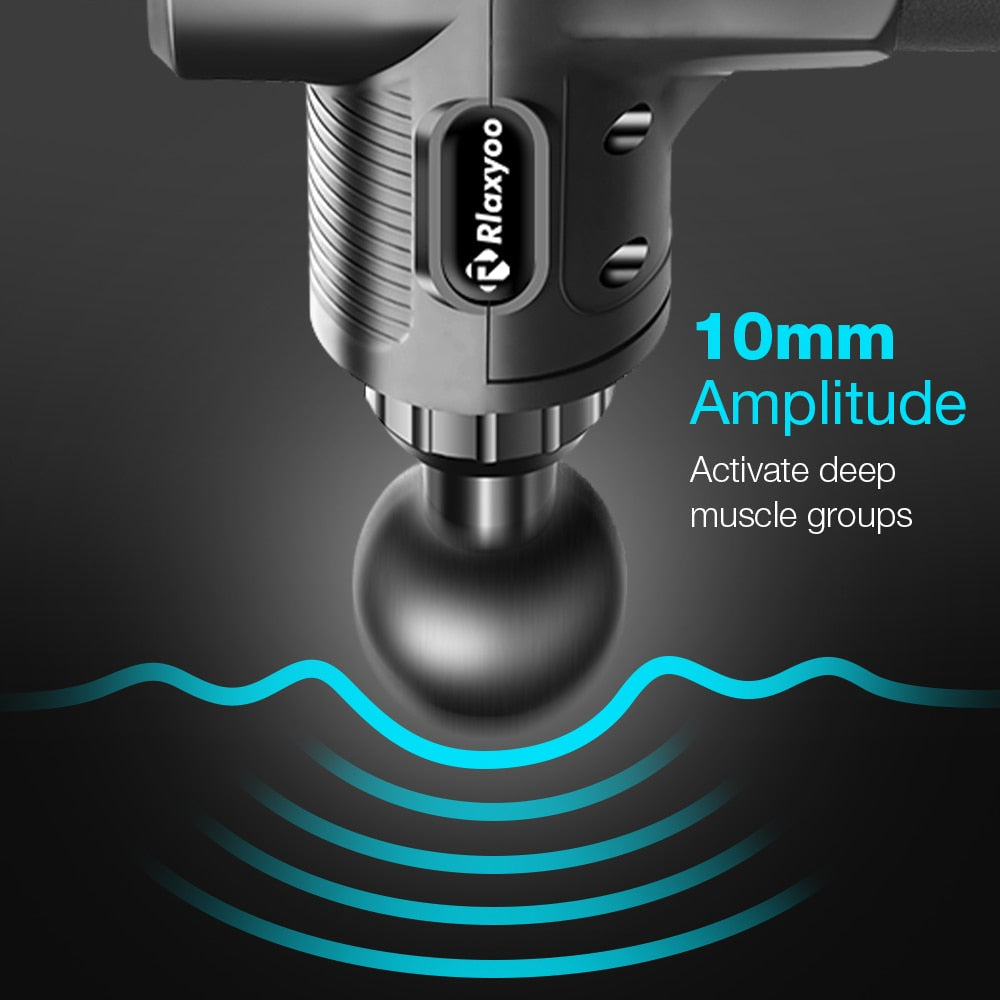 Deep Tissue Massage Gun for Muscle Pain Relief & Relaxation