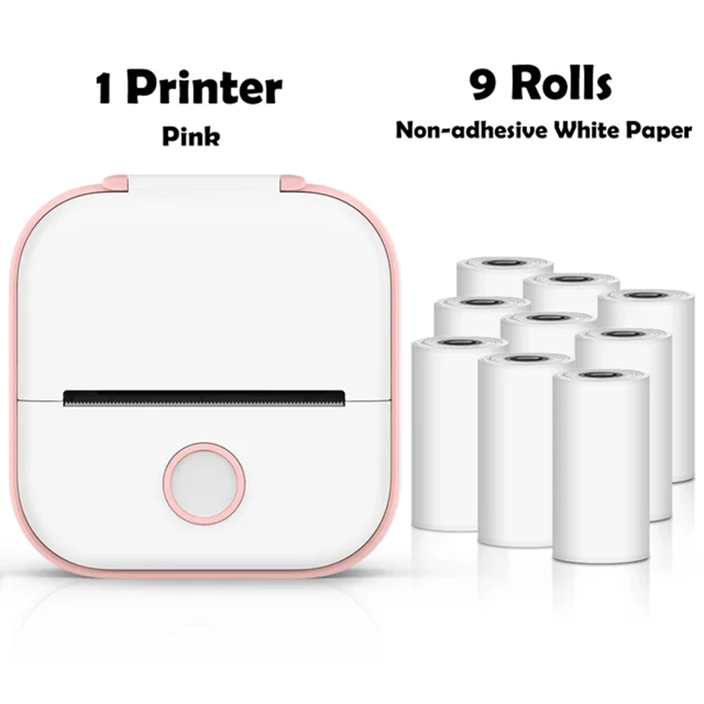 Portable Mini Printer – Compact Wireless Printer for Home & Travel