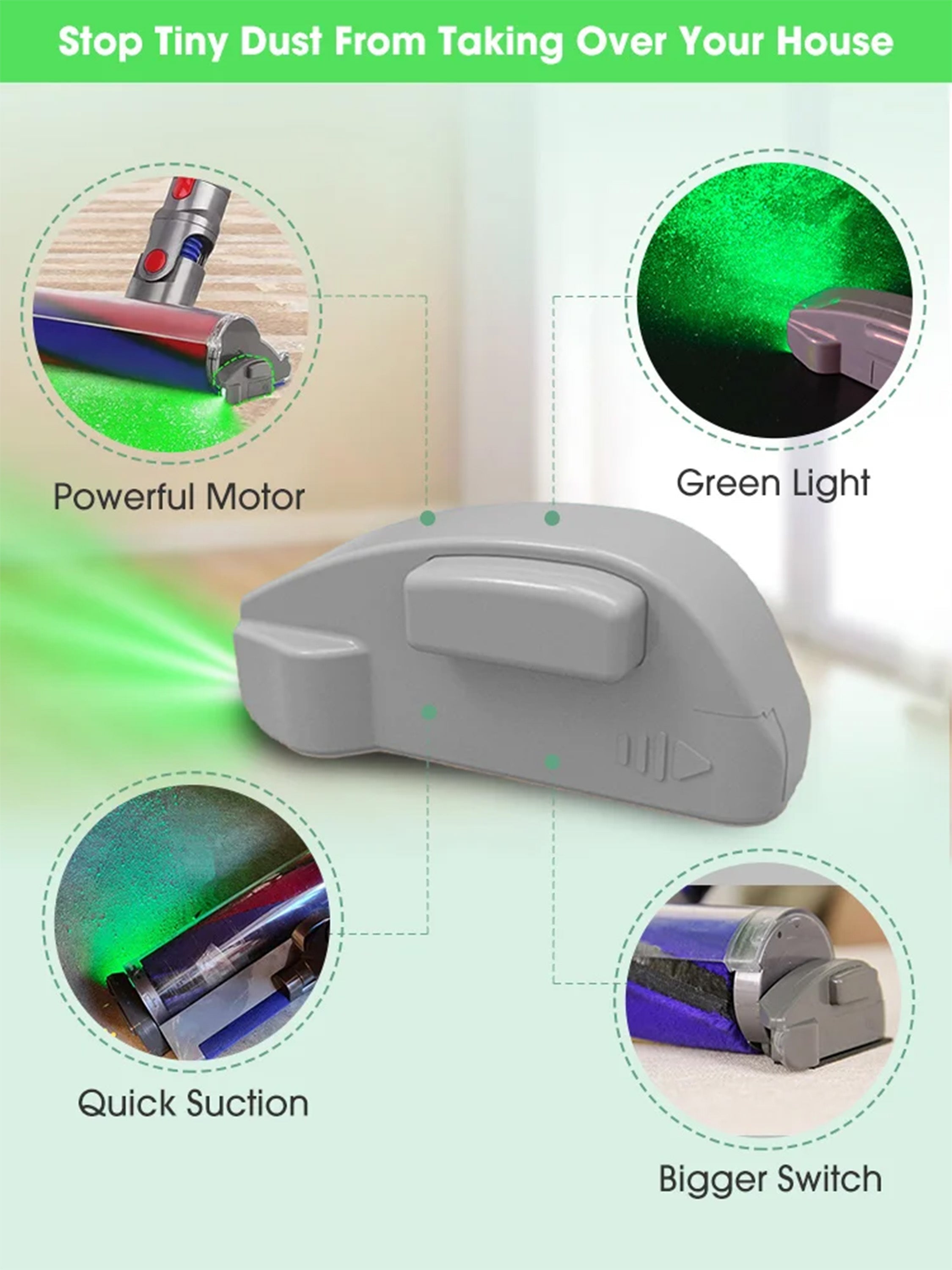 Compact & Powerful Vacuum Cleaner for Home & Office Cleaning