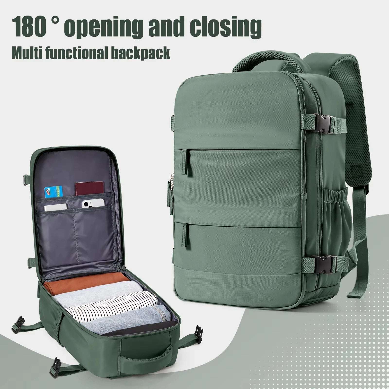 Cabin Size Bag - Ryanair Approved Cabin Travel Backpack
