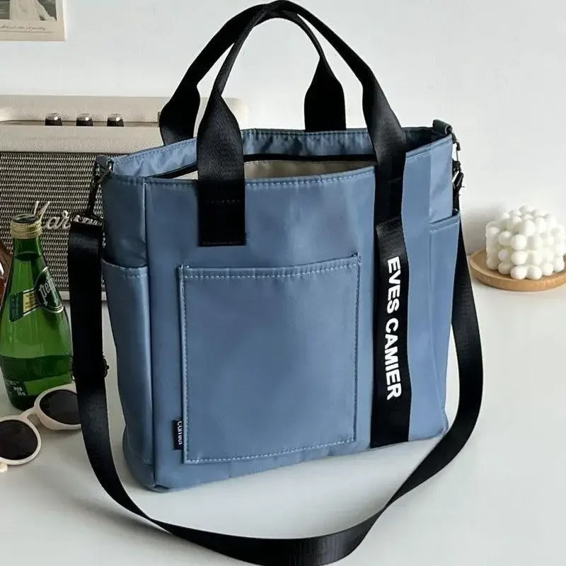 Waterproof Canvas Tote Bag - Durable Nylon Canvas Tote Bag