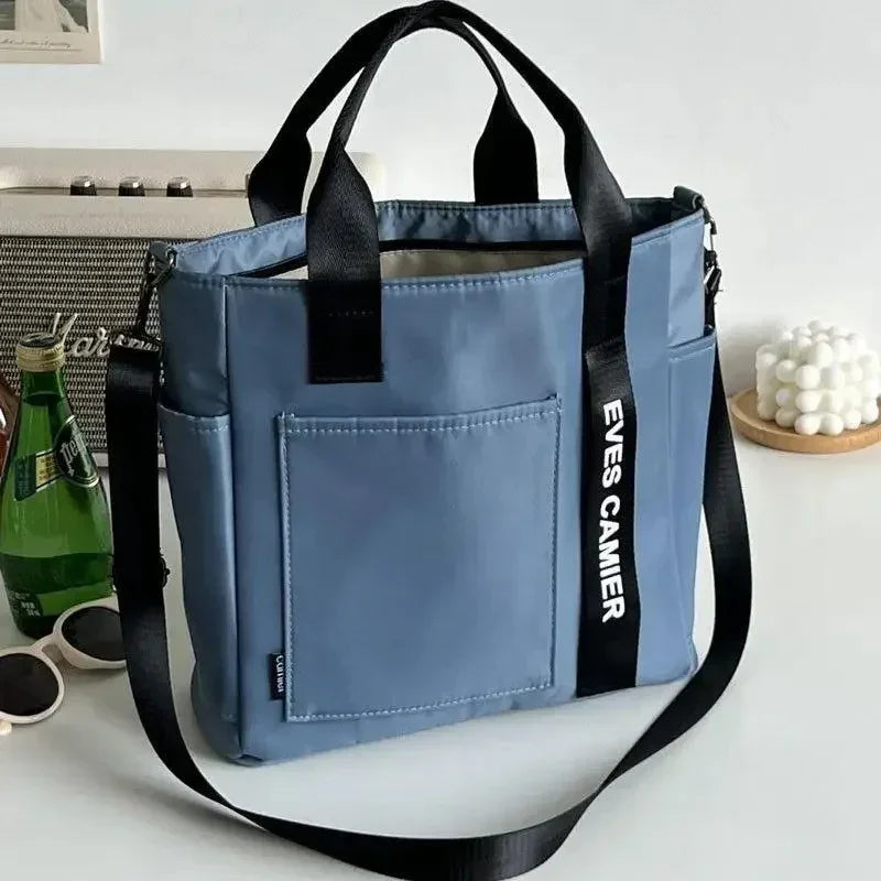Waterproof Canvas Tote Bag - Durable Nylon Canvas Tote Bag