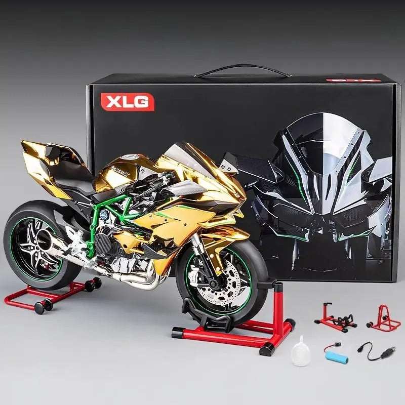 Kawasaki H2R Motorcycle Model – 1:6 Scale Diecast Motorcycle Model