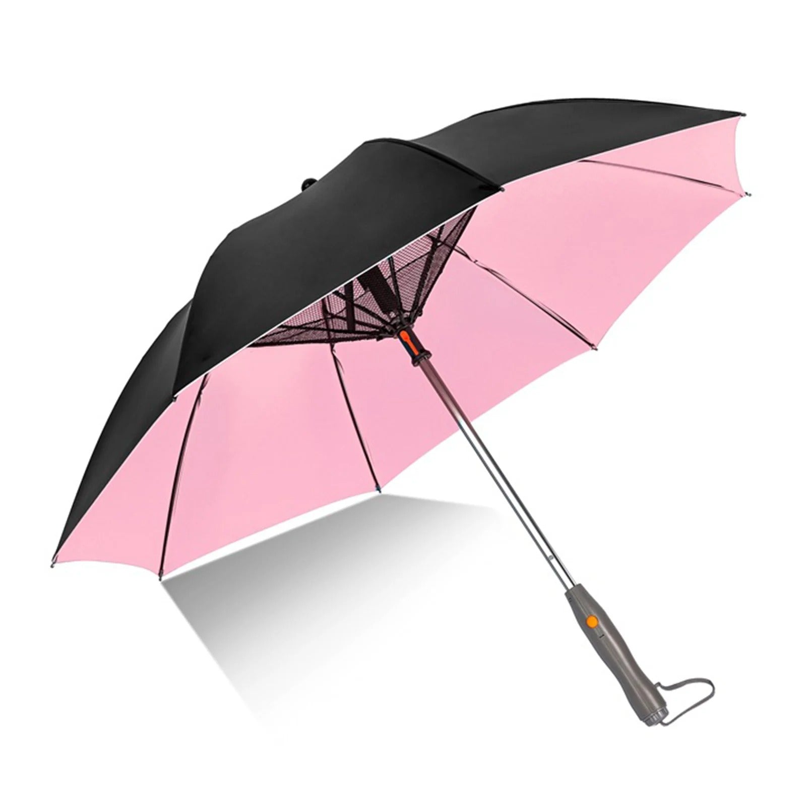 UV Protection Umbrella – 3-in-1 Portable Umbrella with Fan & Mister