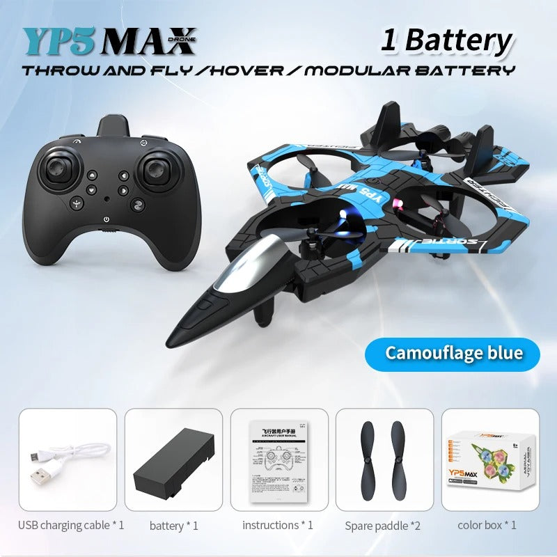 YP3 RC Glider Flying Helicopter Jet Plane - High-Flying RC Aircraft