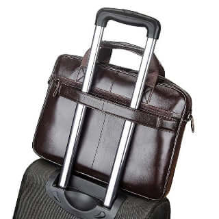 Leather Briefcase for Men - Genuine Leather Men’s Briefcase