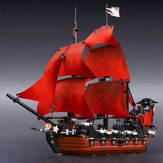 Pirates of the Caribbean Ship Building Blocks Set with mini Figures