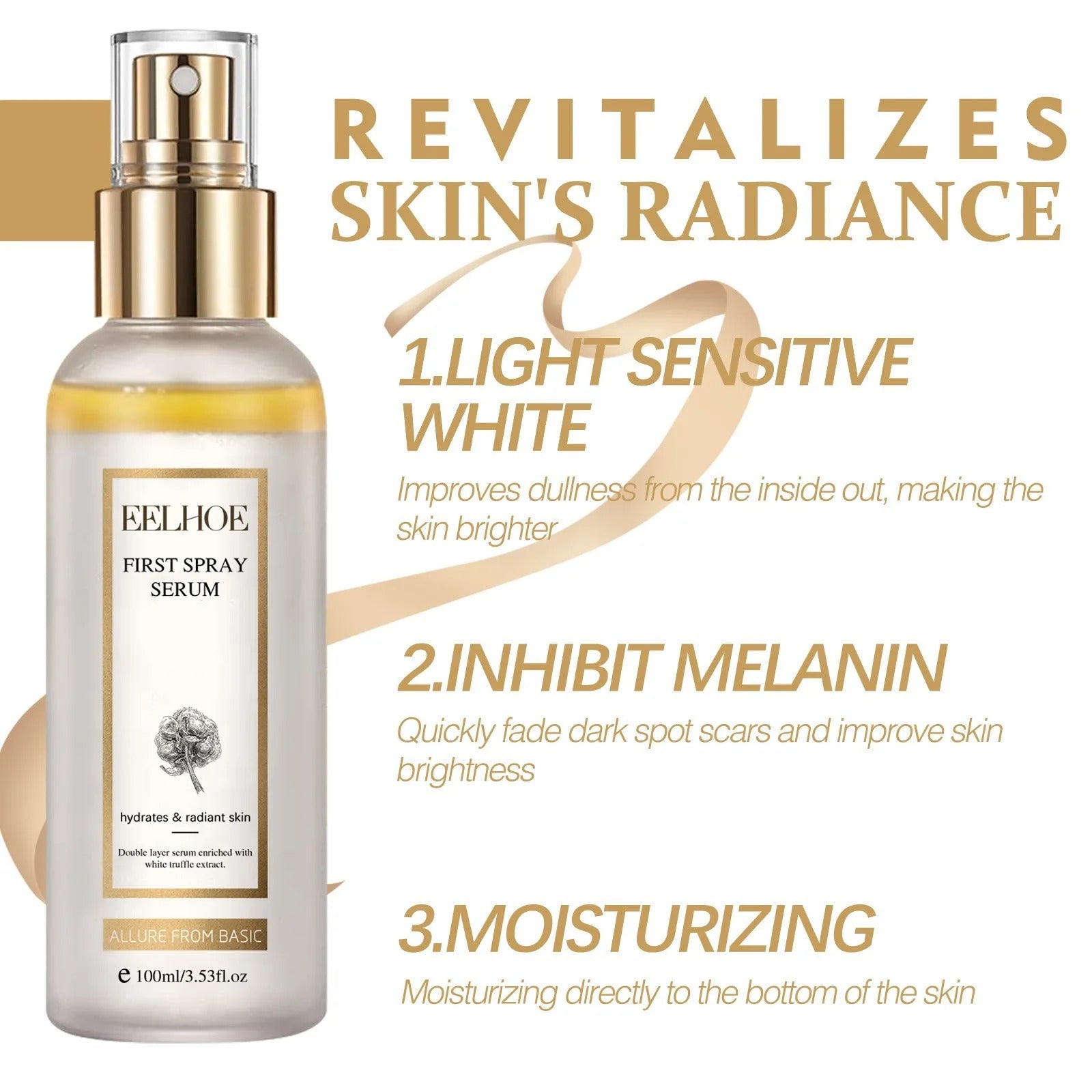 White Truffle Hydrating Facial Serum Spray