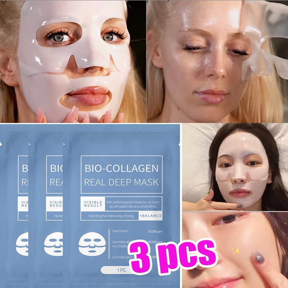 Bio Collagen Face Mask – Anti-Wrinkle & Firming Sheet