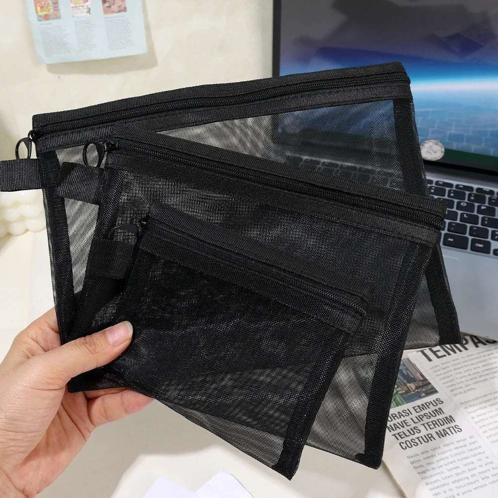 Makeup Case – Mesh Makeup Bag Travel Organizer for Beauty Essentials