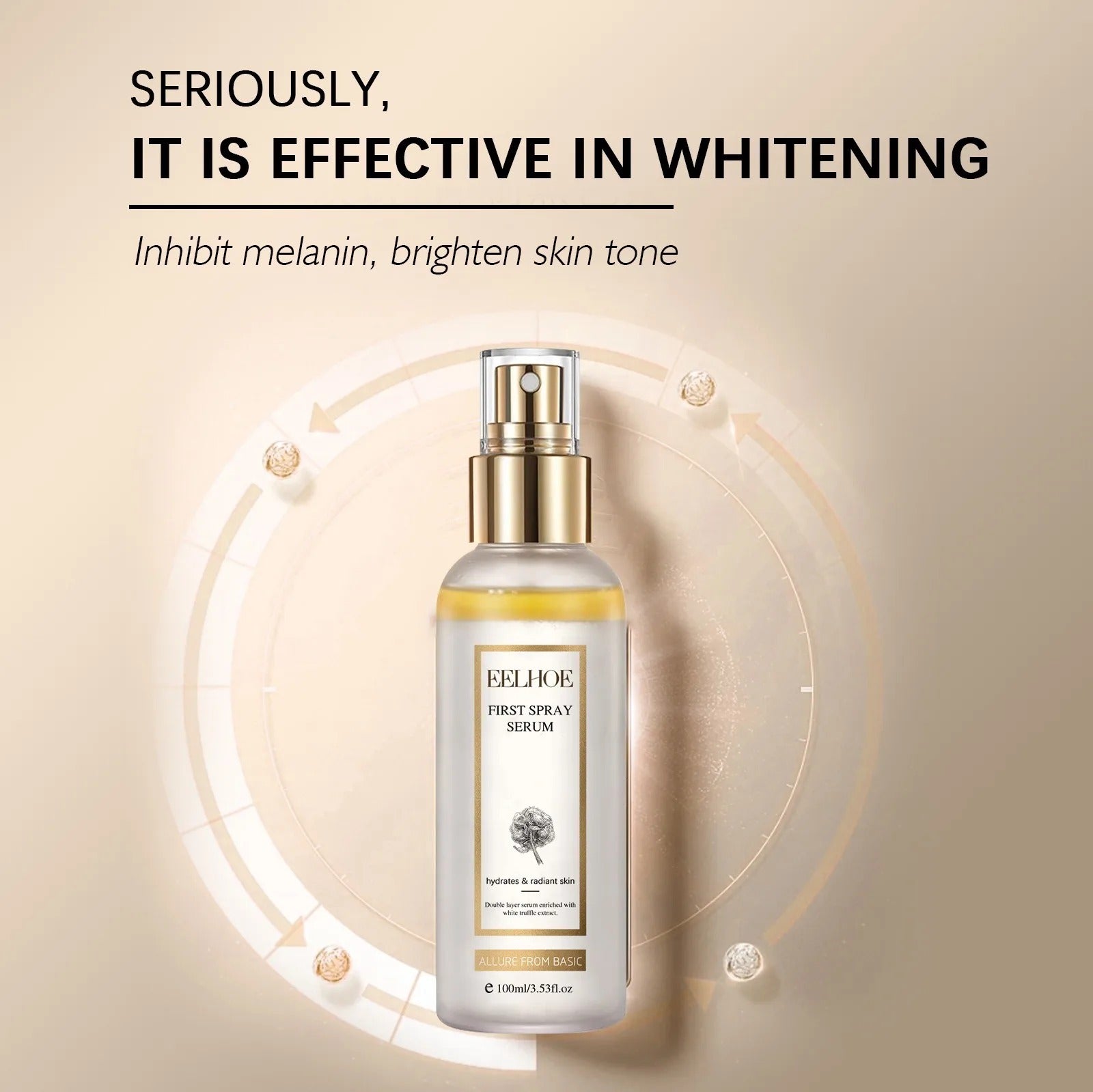 White Truffle Hydrating Facial Serum Spray