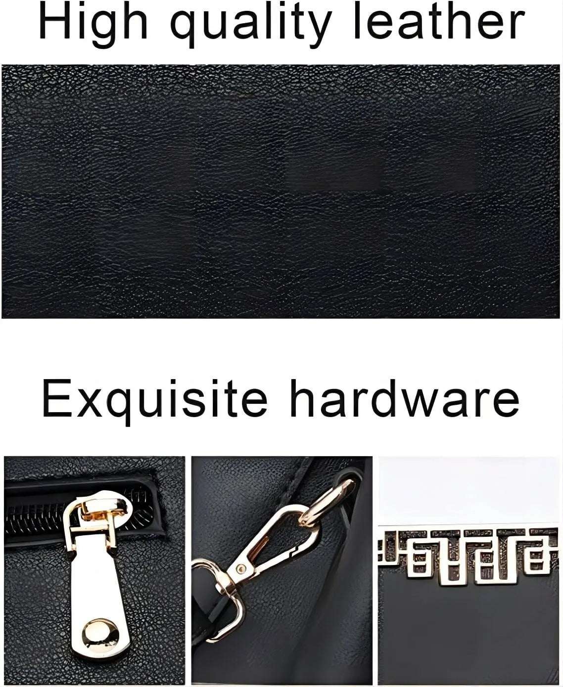 Top Handle Handbag - Elegant Women’s Embroidery Handbag