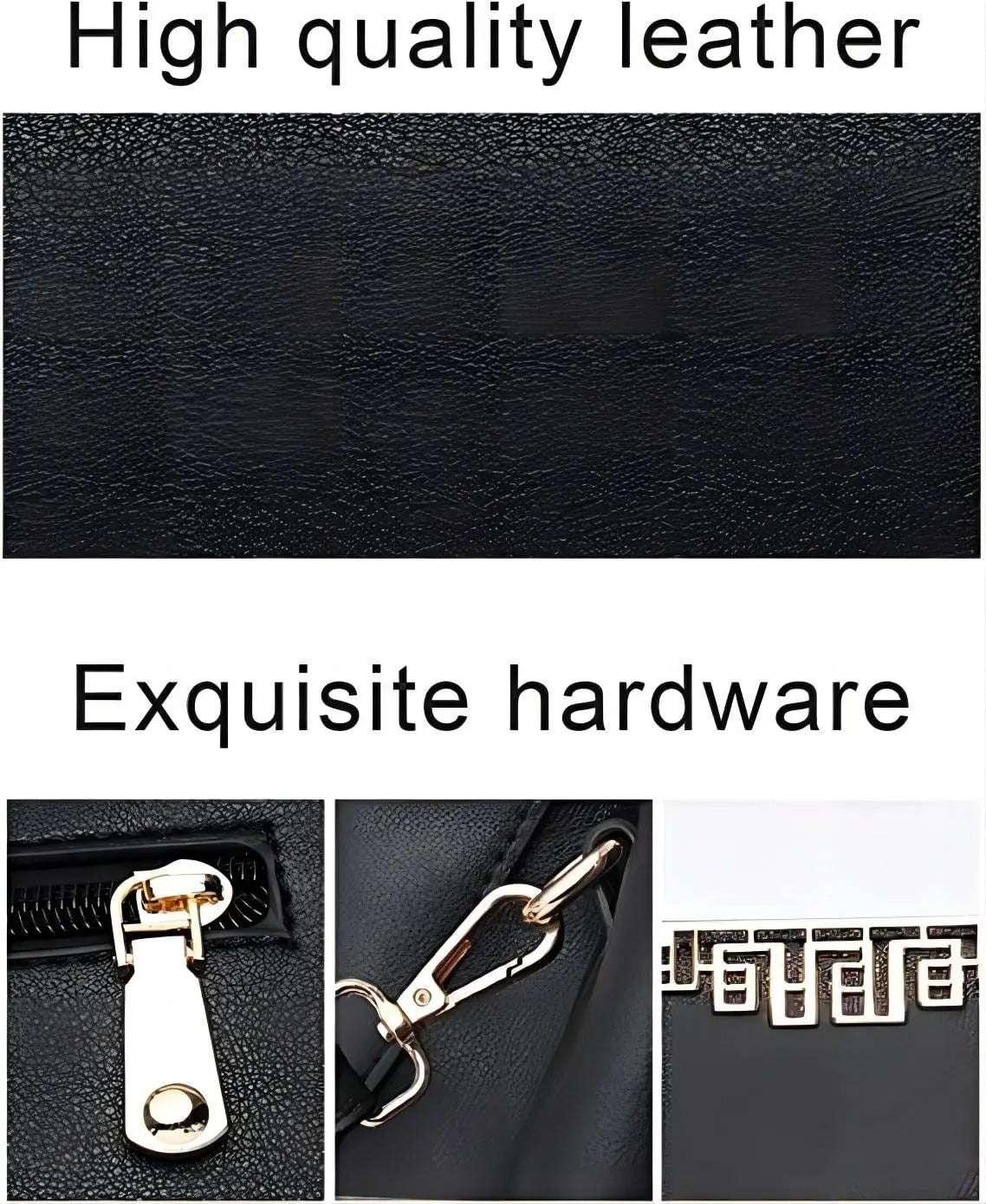 Top Handle Handbag - Elegant Women’s Embroidery Handbag