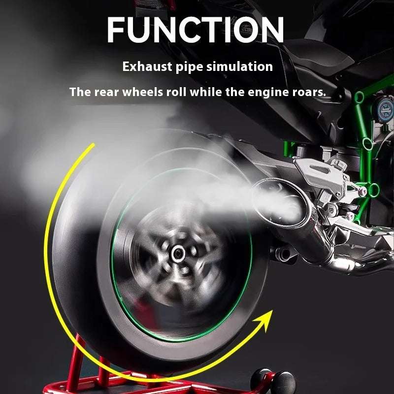 Kawasaki H2R Motorcycle Model – 1:6 Scale Diecast Motorcycle Model