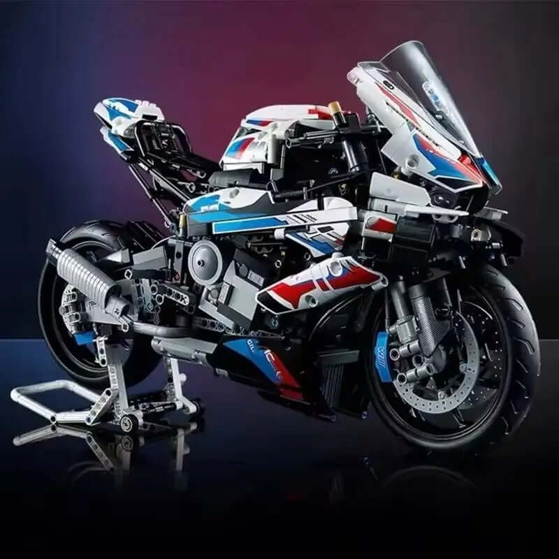 1920Pcs Racing Motorcycle Building Blocks – Complete Motorcycle Parts
