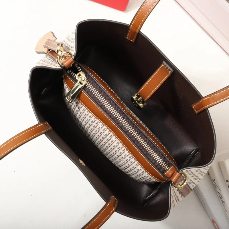 Leather Crossbody Tote Bag – Stylish, Durable & Functional