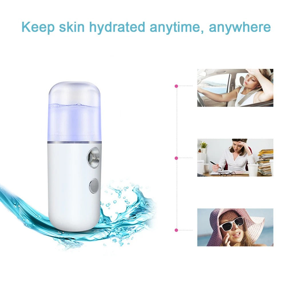 USB Rechargeable Nano Mist Facial Steamer